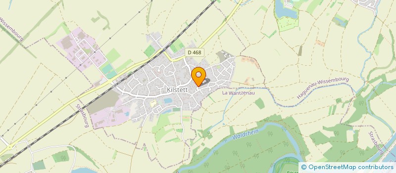 localisation de l'entreprise ADN-PRO 2  KILSTETT