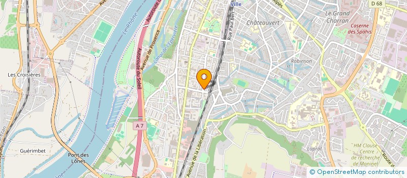 localisation de l'entreprise ADN PROPERTIES à VALENCE