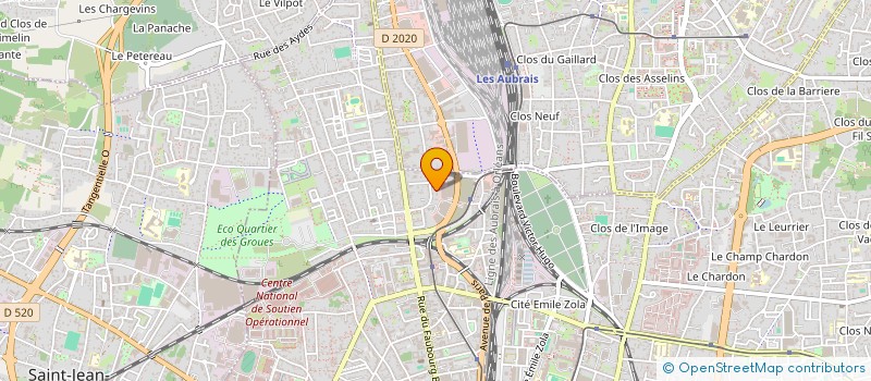 localisation de l'entreprise ADN RENOV 45 à ORLEANS