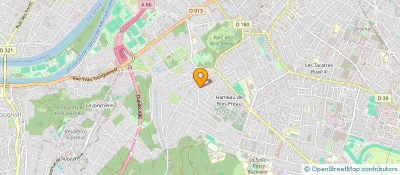 localisation de l'entreprise ADN'S CONSULTING à RUEIL-MALMAISON