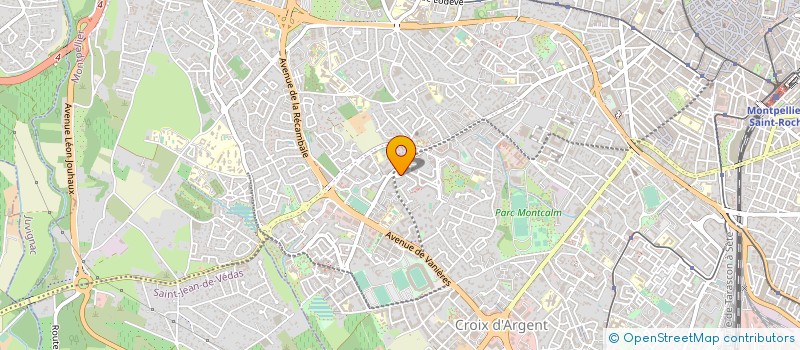 localisation de l'entreprise ADN TRANSPORT LOGISTIQUE à MONTPELLIER
