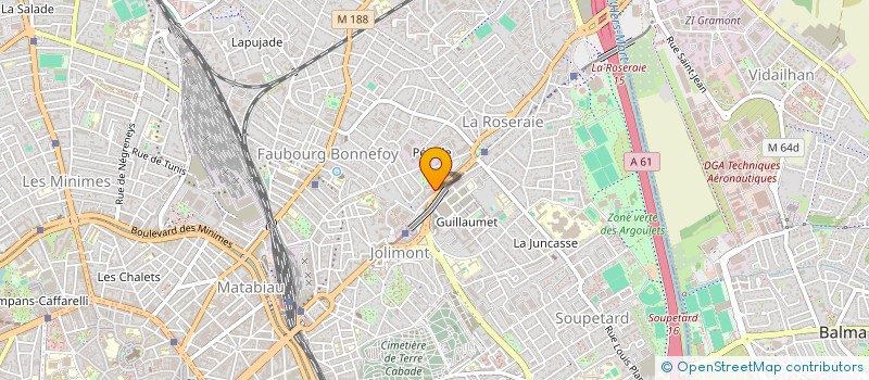 localisation de l'entreprise ADN VILLATE 10130 à TOULOUSE