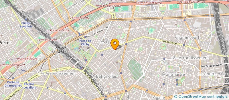 localisation de l'entreprise ADN VISION  PARIS