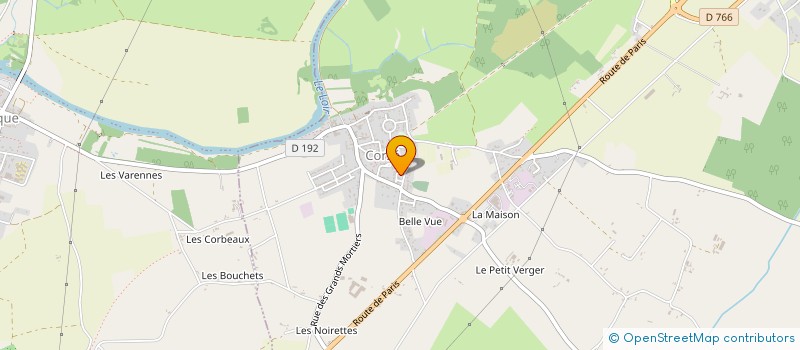 localisation de l'entreprise ADN WRAPPING à LOIRE-AUTHION