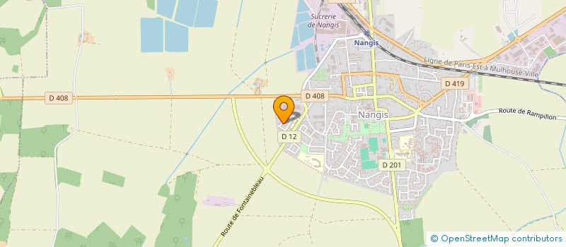 localisation de l'entreprise ADNA  NANGIS