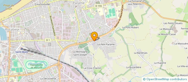 localisation de l'entreprise ADNA CONSEIL  SAINT-MALO