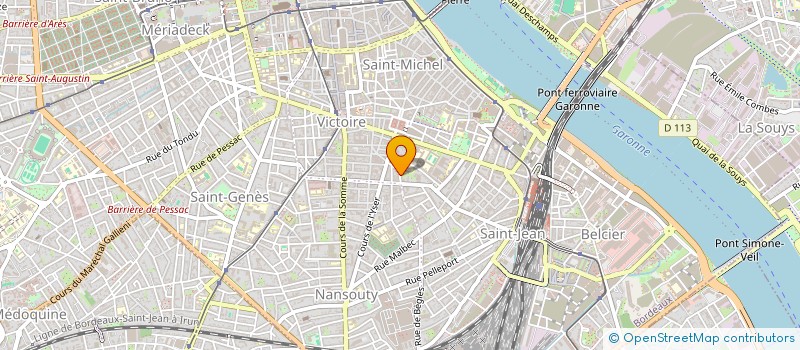 localisation de l'entreprise ADNAFI à BORDEAUX