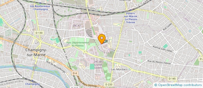 localisation de l'entreprise ADNAS RENOV à CHAMPIGNY-SUR-MARNE