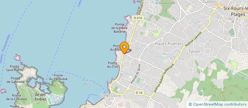 localisation de l'entreprise ADNET ANTOINE ET JEAN SABRINA à SIX-FOURS-LES-PLAGES