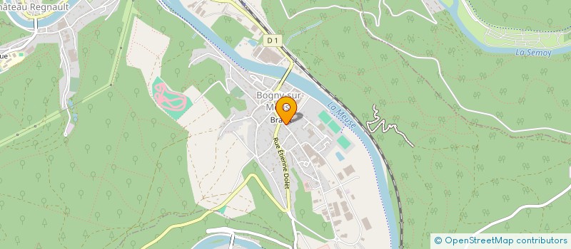 localisation de l'entreprise ADNET PERE & FILS PLATRERIE à BOGNY-SUR-MEUSE