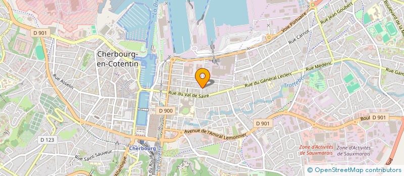 localisation de l'entreprise ADNPIX  CHERBOURG-EN-COTENTIN