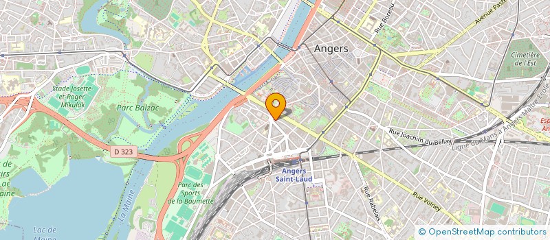 localisation de l'entreprise ADNR IMMO à ANGERS