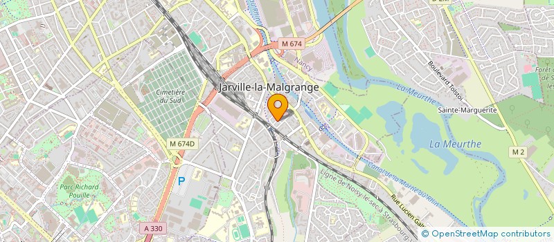 localisation de l'entreprise ADNS  JARVILLE-LA-MALGRANGE