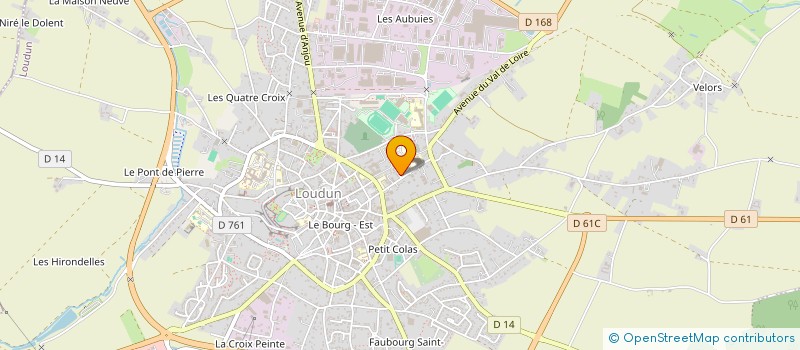 localisation de l'entreprise ADNSI  LOUDUN