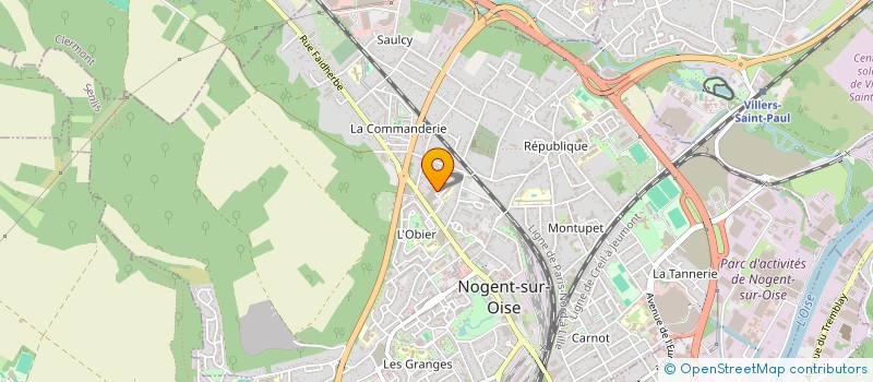 localisation de l'entreprise ADNT60  NOGENT-SUR-OISE