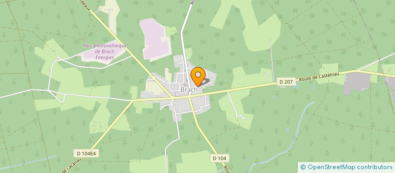 localisation de l'entreprise ADO  BRACH