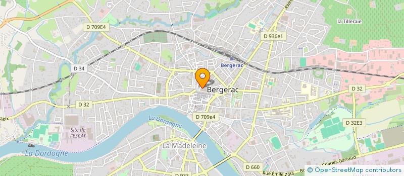 localisation de l'entreprise ADO à BERGERAC