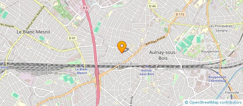 localisation de l'entreprise ADO & CIE  AULNAY-SOUS-BOIS