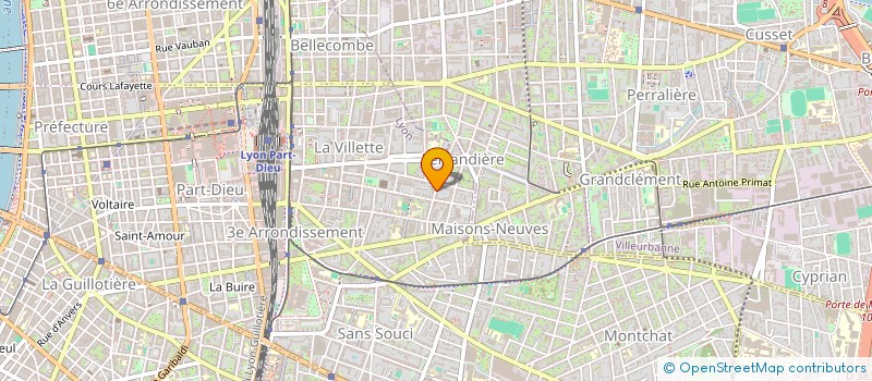 localisation de l'entreprise ADO HOLDING  LYON