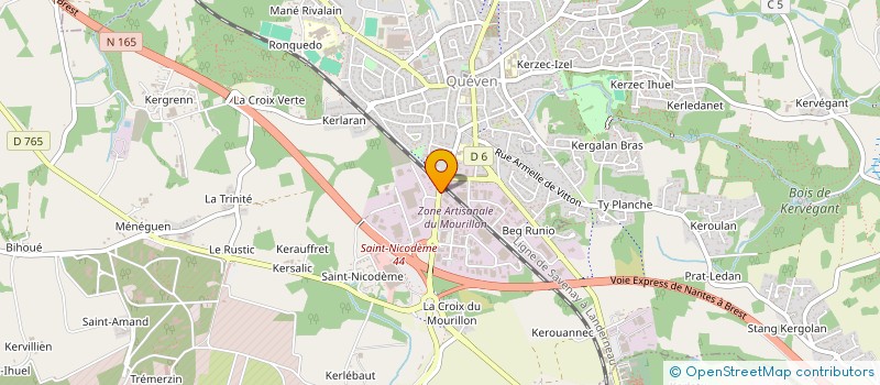 localisation de l'entreprise ADO-LABEL OCCASION  QUEVEN