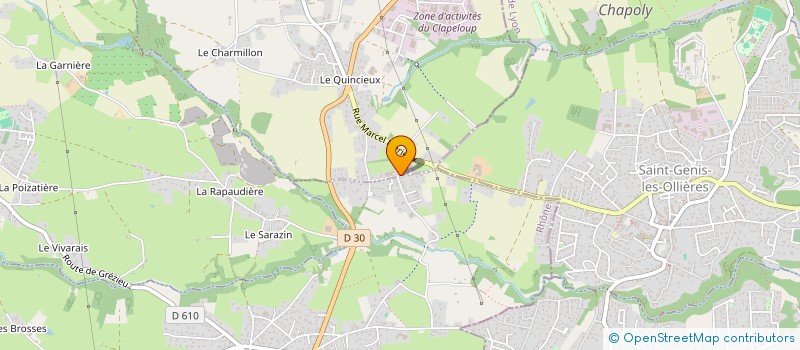 localisation de l'entreprise ADOBAI  SAINTE-CONSORCE