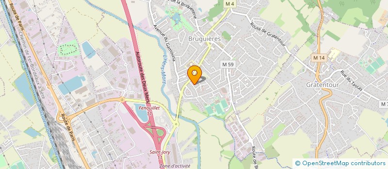 localisation de l'entreprise ADOC  GRATENTOUR