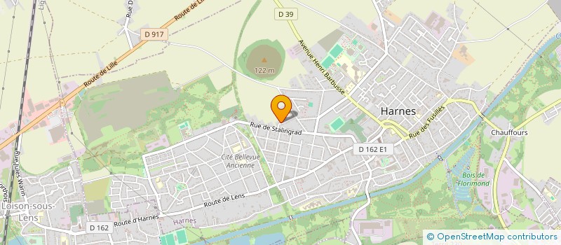 localisation de l'entreprise ADOC  HARNES