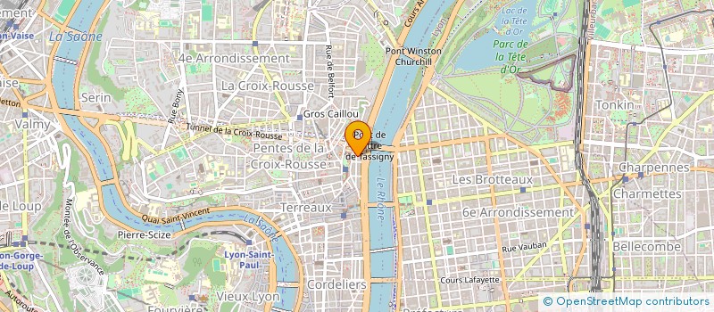 localisation de l'entreprise ADOD à LYON