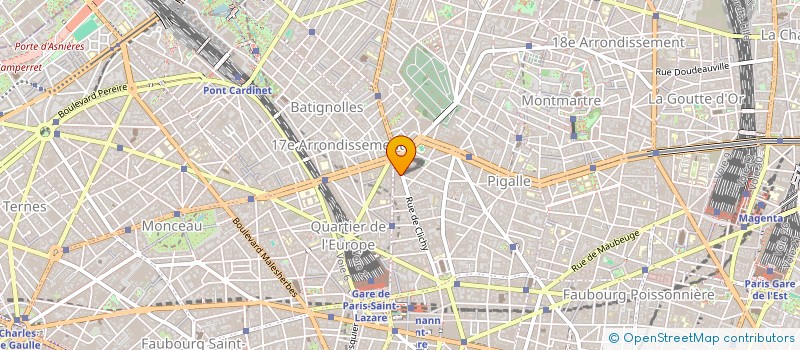 localisation de l'entreprise ADOENIS SARL  PARIS