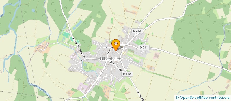localisation de l'entreprise ADOLF FRANTZ SAV à HILSENHEIM