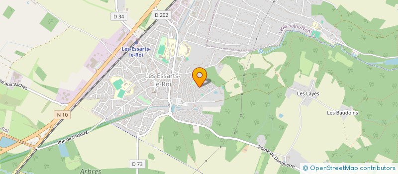 localisation de l'entreprise ADOLIE 1  ESSARTS-LE-ROI (LES)