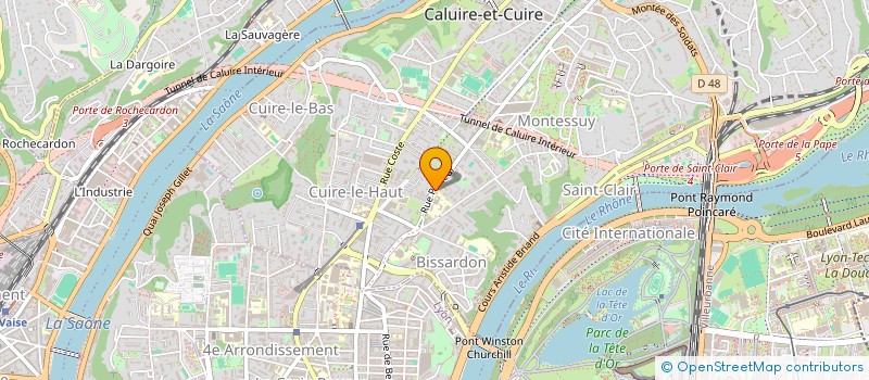 localisation de l'entreprise ADOLLE PATRIMOINE  CALUIRE-ET-CUIRE