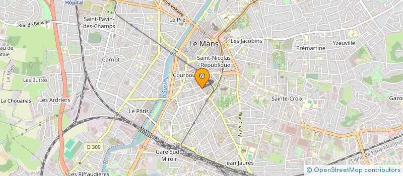 localisation de l'entreprise ADOLUCAS  LE MANS