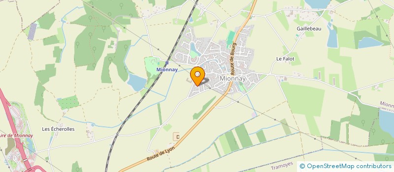 localisation de l'entreprise ADOLYNE  MIONNAY