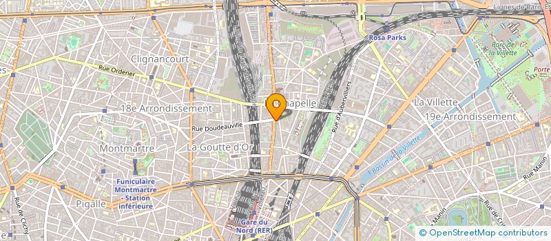 localisation de l'entreprise ADOM à PARIS