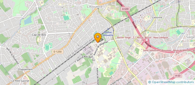 localisation de l'entreprise ADOM MEDICAL CONSEIL à PESSAC