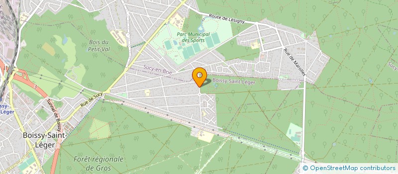 localisation de l'entreprise ADOM MULTISERV à BOISSY-SAINT-LEGER