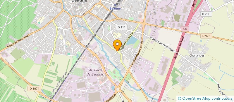 localisation de l'entreprise ADOM-ORDI à BEAUNE