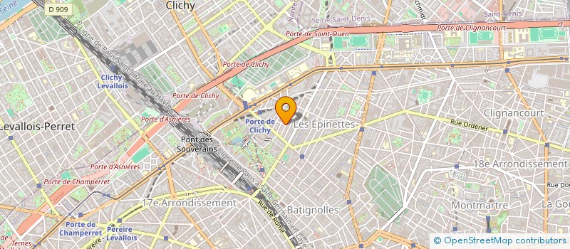 localisation de l'entreprise ADOM SENIORS à PARIS