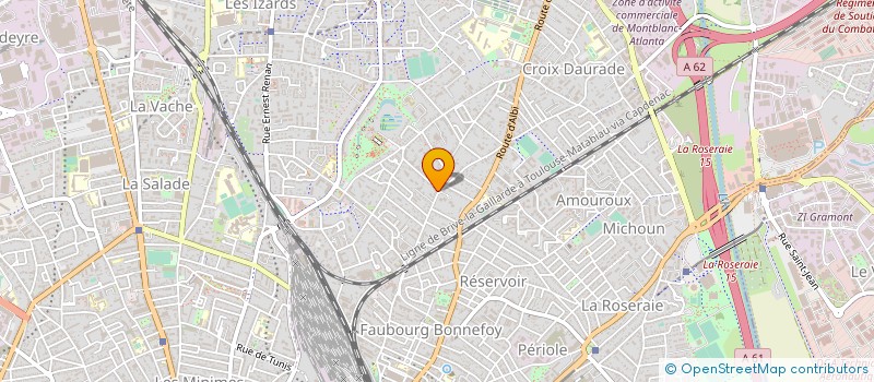 localisation de l'entreprise ADOM SERVICE à TOULOUSE