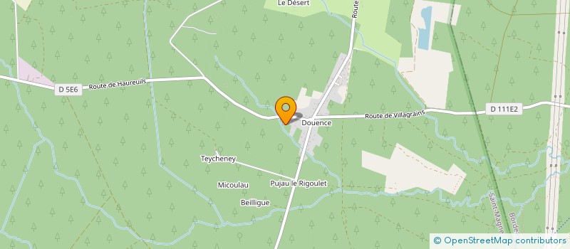 localisation de l'entreprise ADOM SOLEIL  SAINT-MAGNE