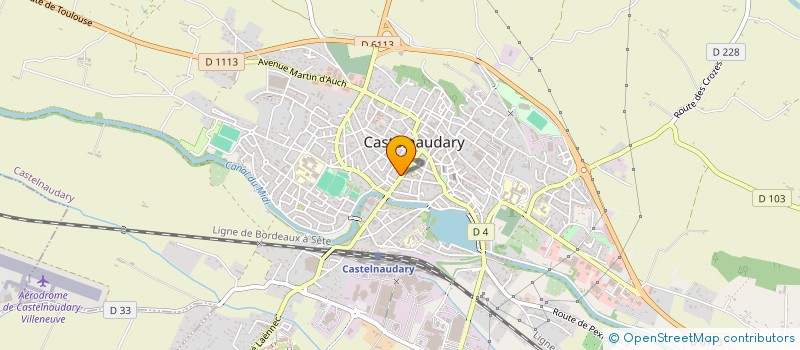 localisation de l'entreprise ADOM SOLUTIONS à CASTELNAUDARY