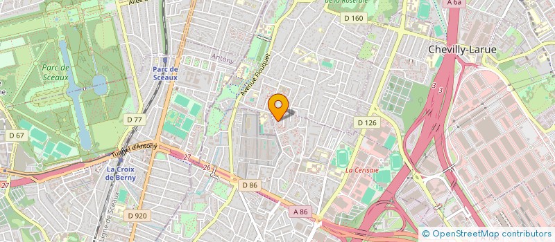 localisation de l'entreprise ADOMA BAH  FRESNES