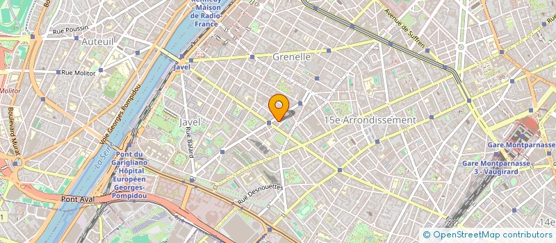 localisation de l'entreprise ADOMIA à PARIS