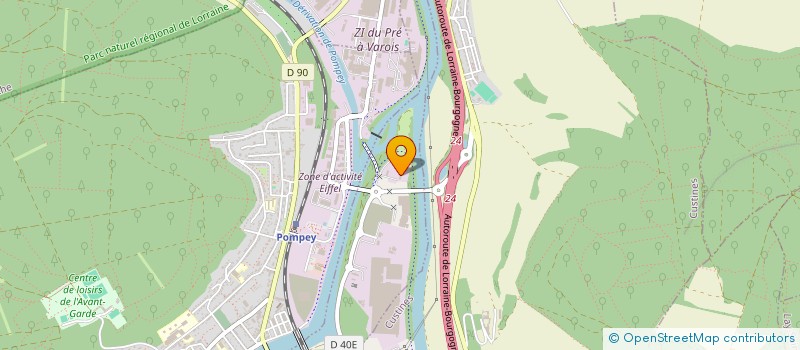 localisation de l'entreprise ADOMICYL à FROUARD