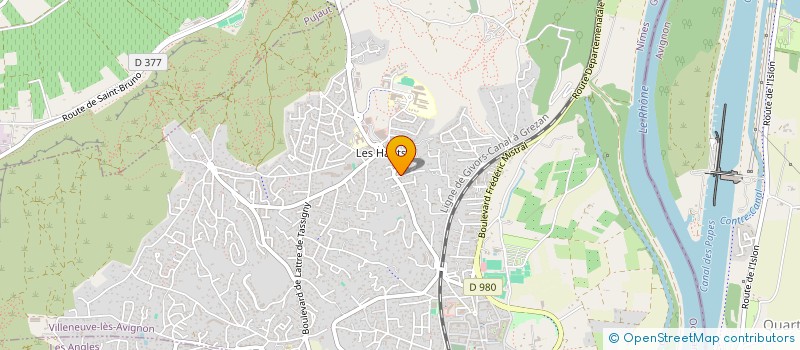 localisation de l'entreprise ADOMIS SERVICE AUX PERSONNES à VILLENEUVE-LES-AVIGNON