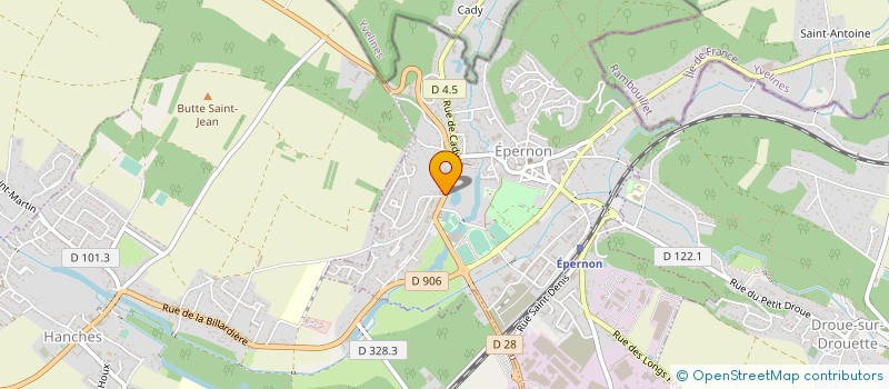localisation de l'entreprise ADOMONERIE DU COLLEGE MICHEL-CHASLES à EPERNON