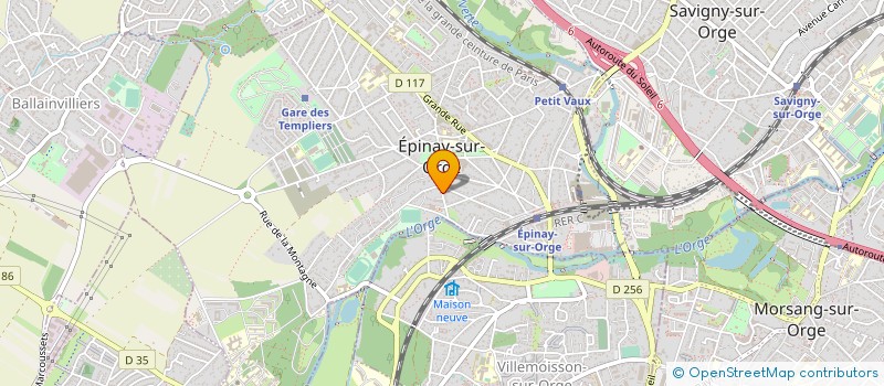 localisation de l'entreprise ADONAI JIREH  EPINAY-SUR-ORGE