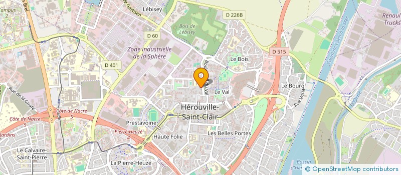 localisation de l'entreprise ADONE à HEROUVILLE-SAINT-CLAIR