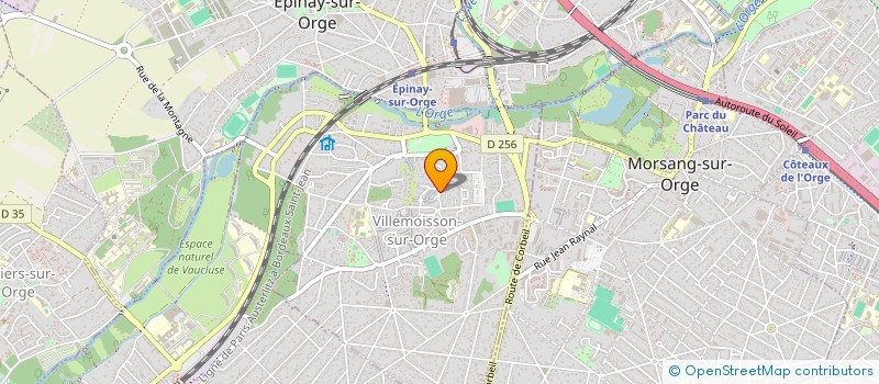 localisation de l'entreprise ADONF à VILLEMOISSON-SUR-ORGE